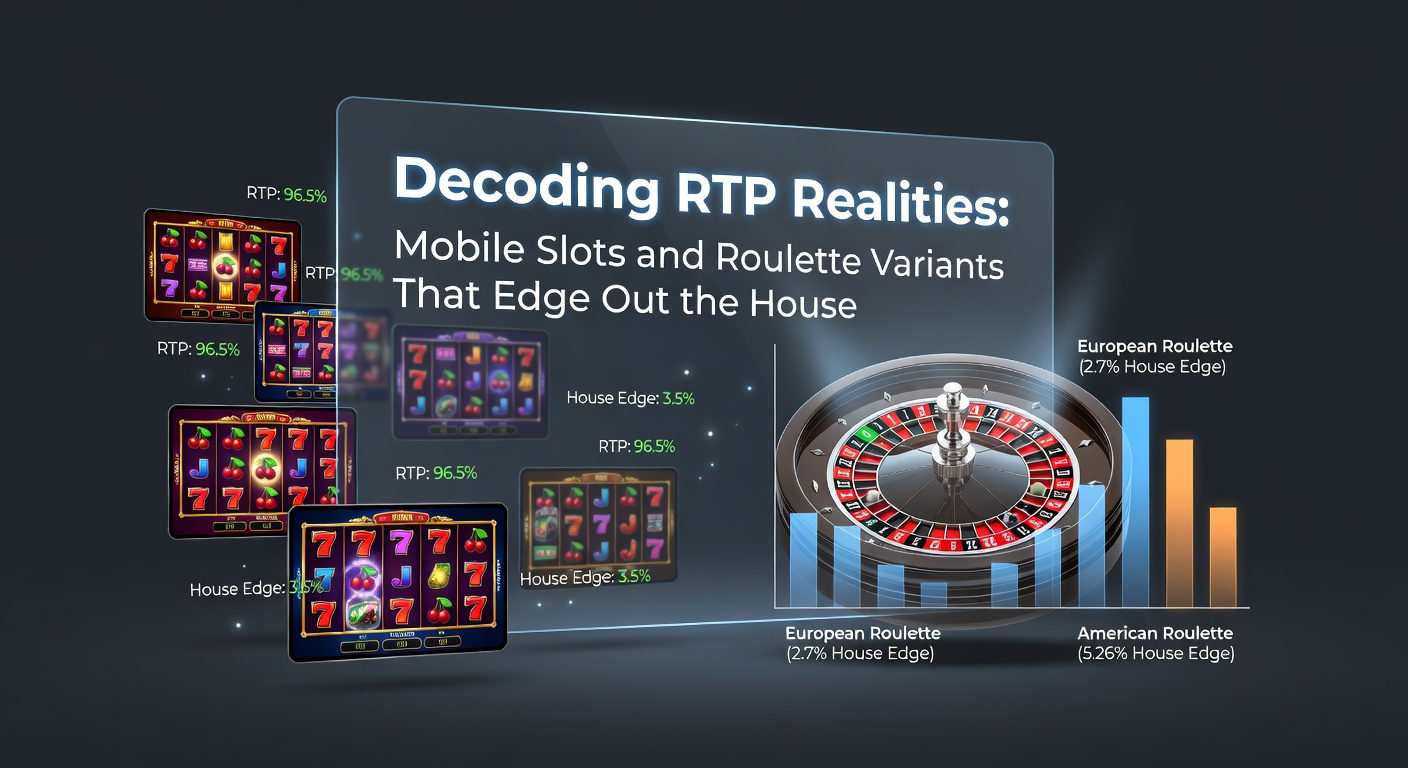 Close-up of a mobile roulette table with French variant rules displayed, RTP stats overlaid on a spinning wheel