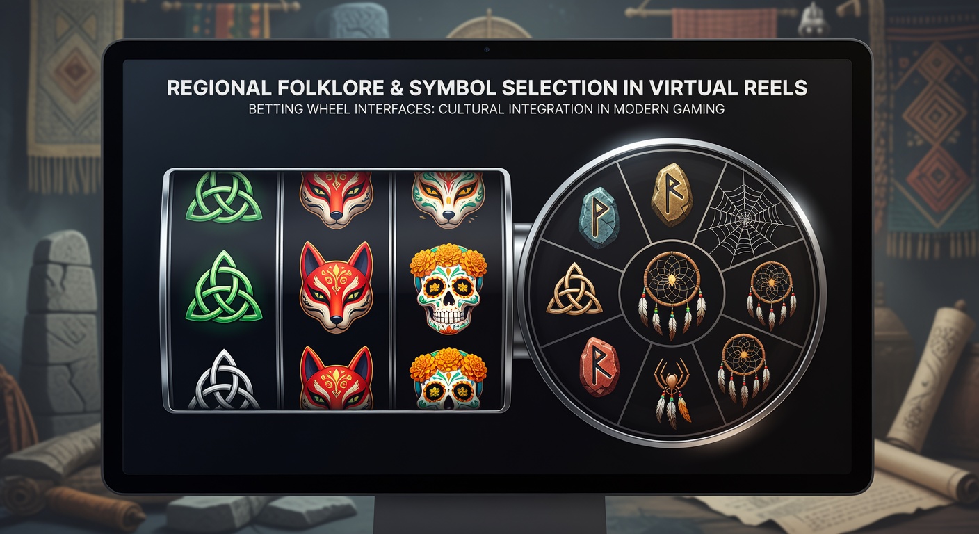 Virtual reel symbols inspired by regional folklore traditions including dragons, koi fish, and ancient motifs arranged on digital slot reels